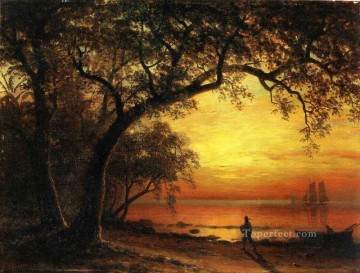 ニュー プロビデンス島 アルバート ビアシュタットの風景 Oil Paintings